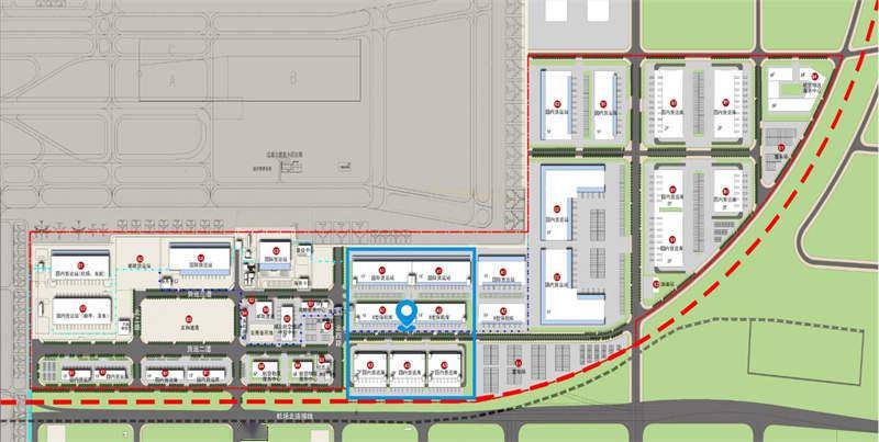 武漢天河機場保稅物流中心b型及配套項目開工