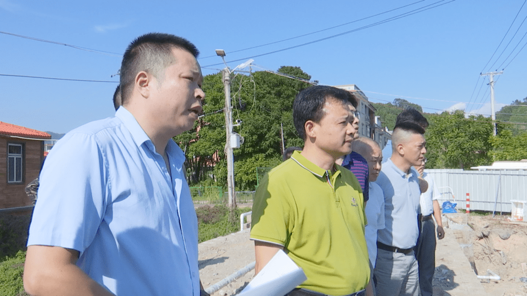 云霄县领导带队调研山美溪水质提升工作