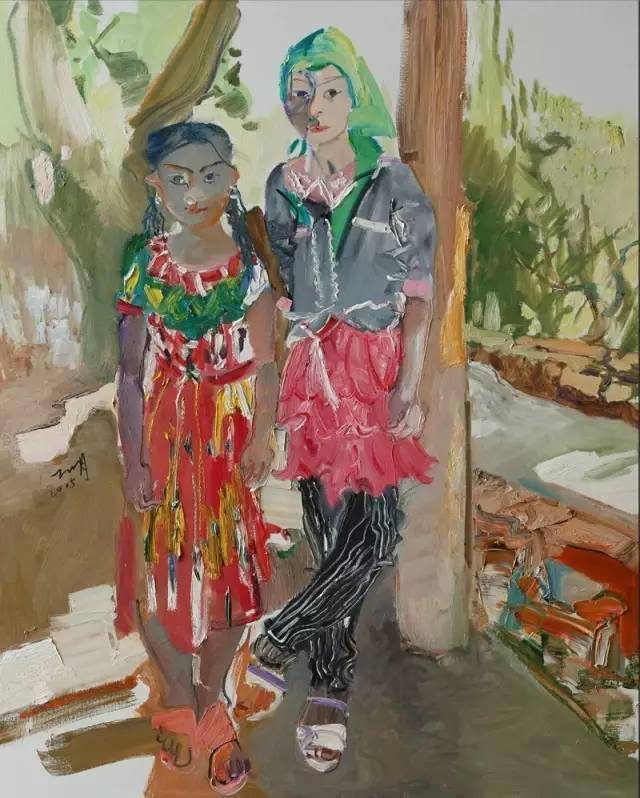 中国写生中国油画50名家风景写生