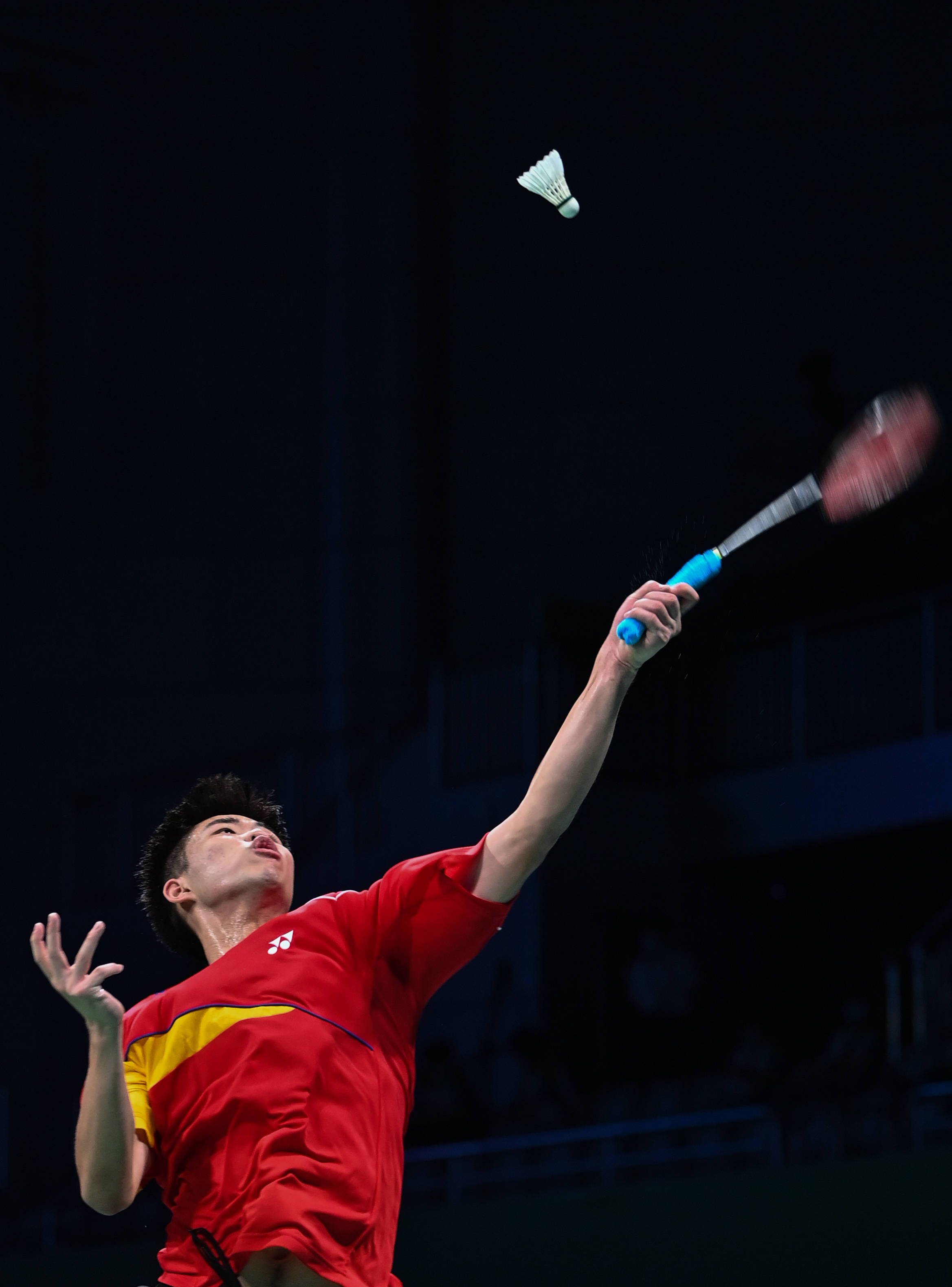 羽毛球福建队获得男子团体冠军