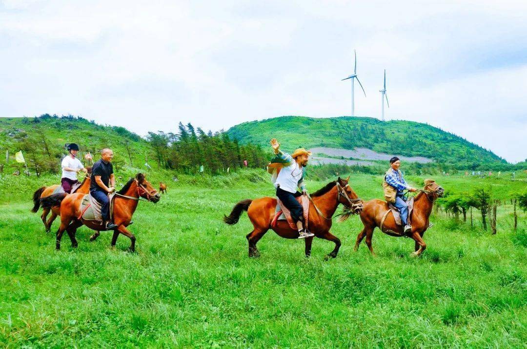 《赛马》---魏翠兰摄影《相约齐岳山》---姚源波摄影买利川特产-荡上