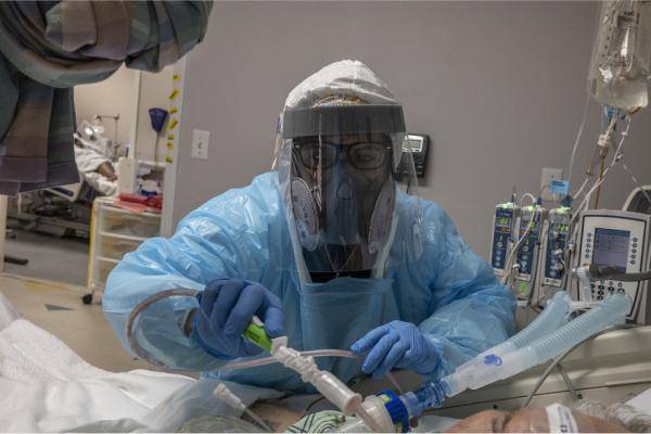 德尔塔|美媒揭美医院疫情惨状：ICU病床可用率低 病人时刻准备告别亲人
