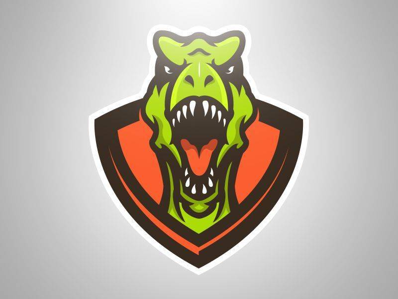 一大波恐龙主题logo设计欣赏!