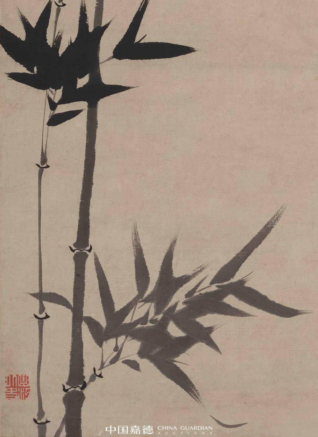 墨竹 郑板桥与金农的风骨逸气