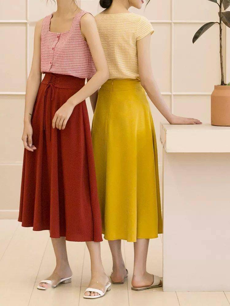 夏天|吊带×半身裙，性感有女人味