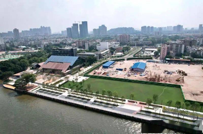 华丽转身聚龙湾改造首个项目即将完工沿江碧道北段也将亮相