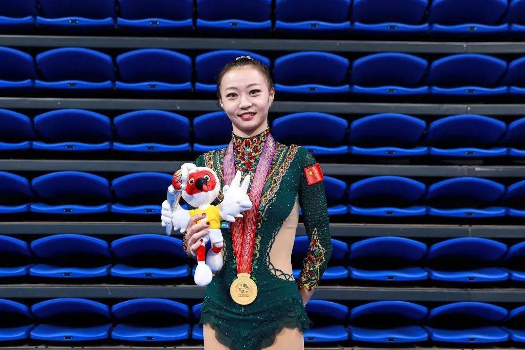 点赞!郝婷全运会艺术体操为我市添金