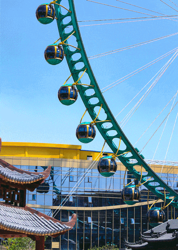 华昌龙之谷试营业95亚洲单体建筑面积最大的室内休闲游乐综合体