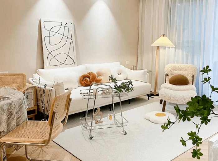 氛围|房屋改造|秋季爆火的奶油小屋，5步打造