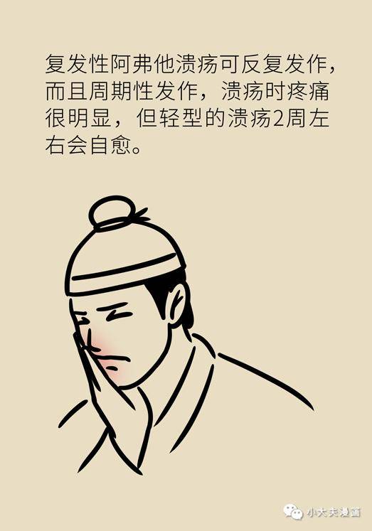 版权|口腔溃疡反复发作可能是大病先兆，快去这些科室检查