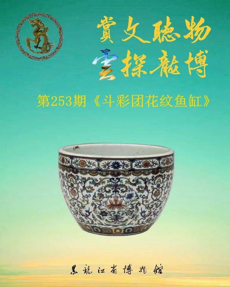 赏文听物“云”探龙博——第253期《斗彩团花纹鱼缸》_搜狐网