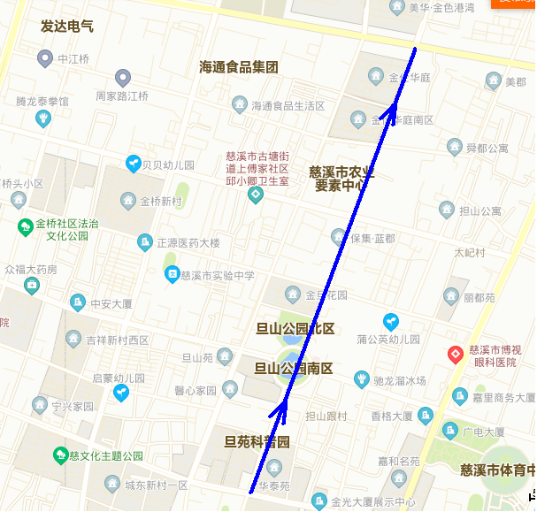 慈溪车主注意担山北路这里可能要改成单行线