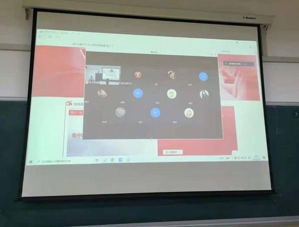 功能|华夏博雅AI-SPACE音视控综合一体机应用于北外留学预科部开学典礼