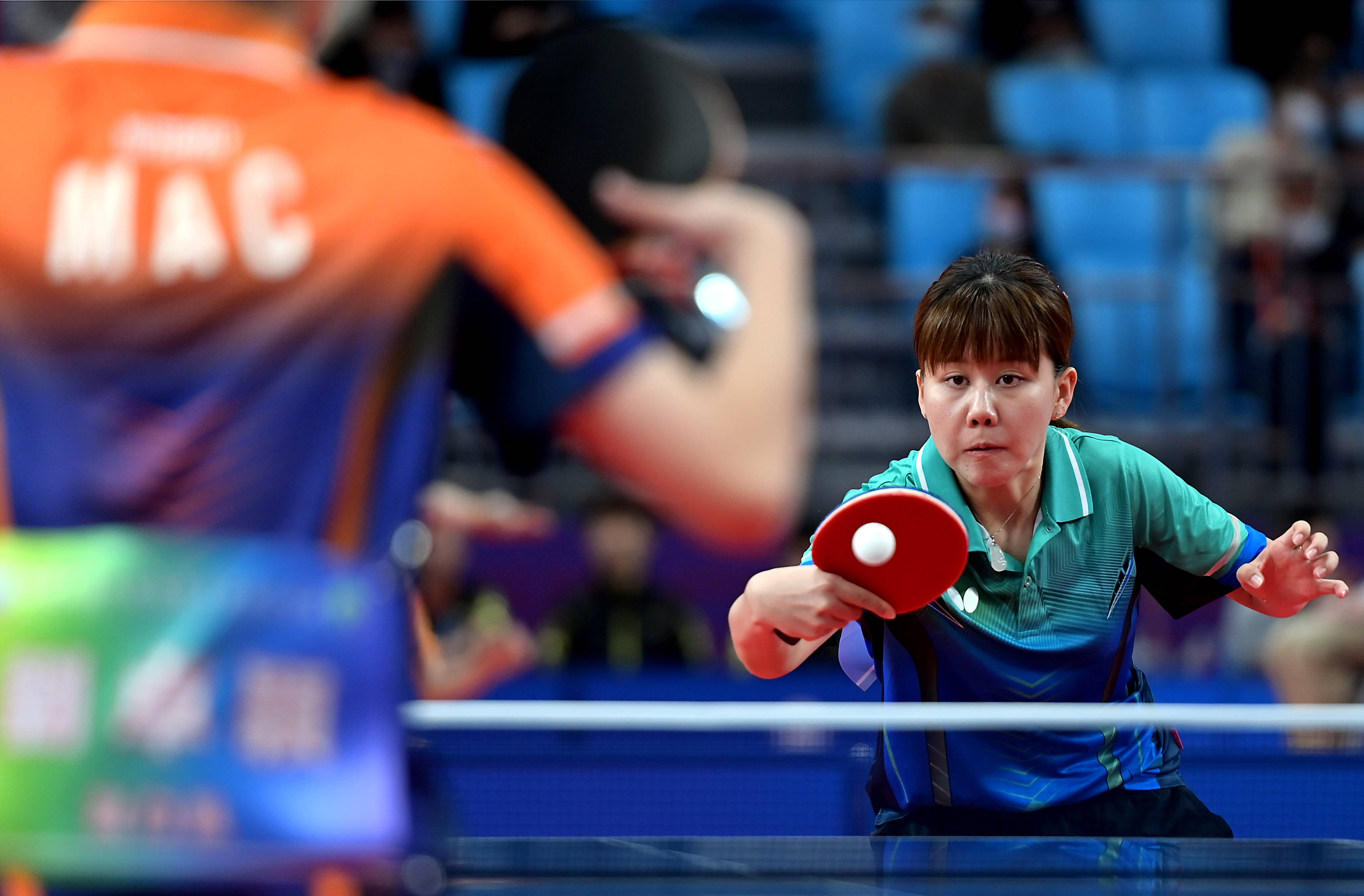 乒乓球——女子团体第一阶段赛况