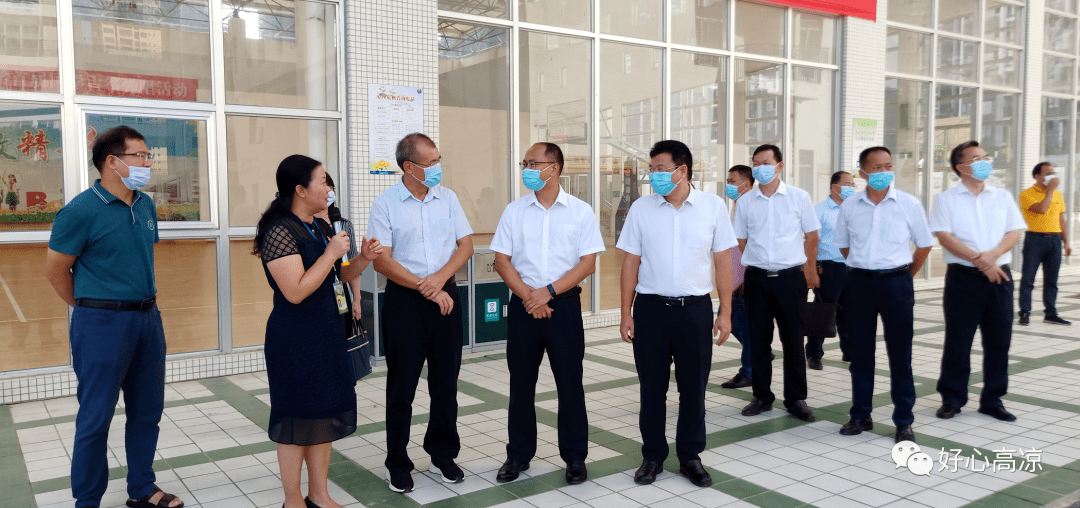 陈尧一行在我市市委常委,常务副市长吴益东,市人大常委会副主任张旅明