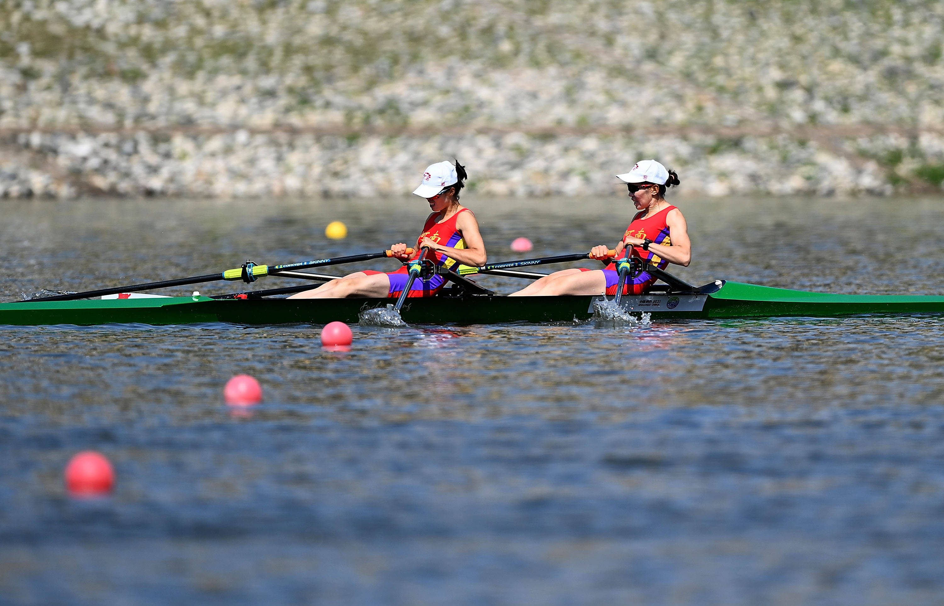 赛艇——女子轻量级双人双桨决赛赛况