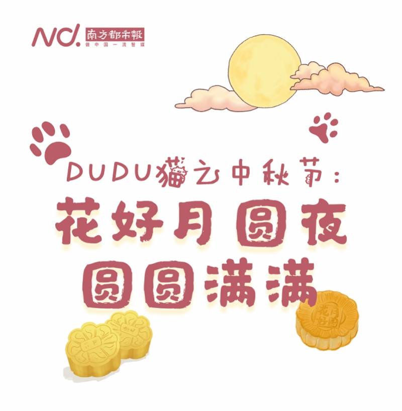 漫画|DUDU猫之中秋节：花好月圆夜 圆圆满满