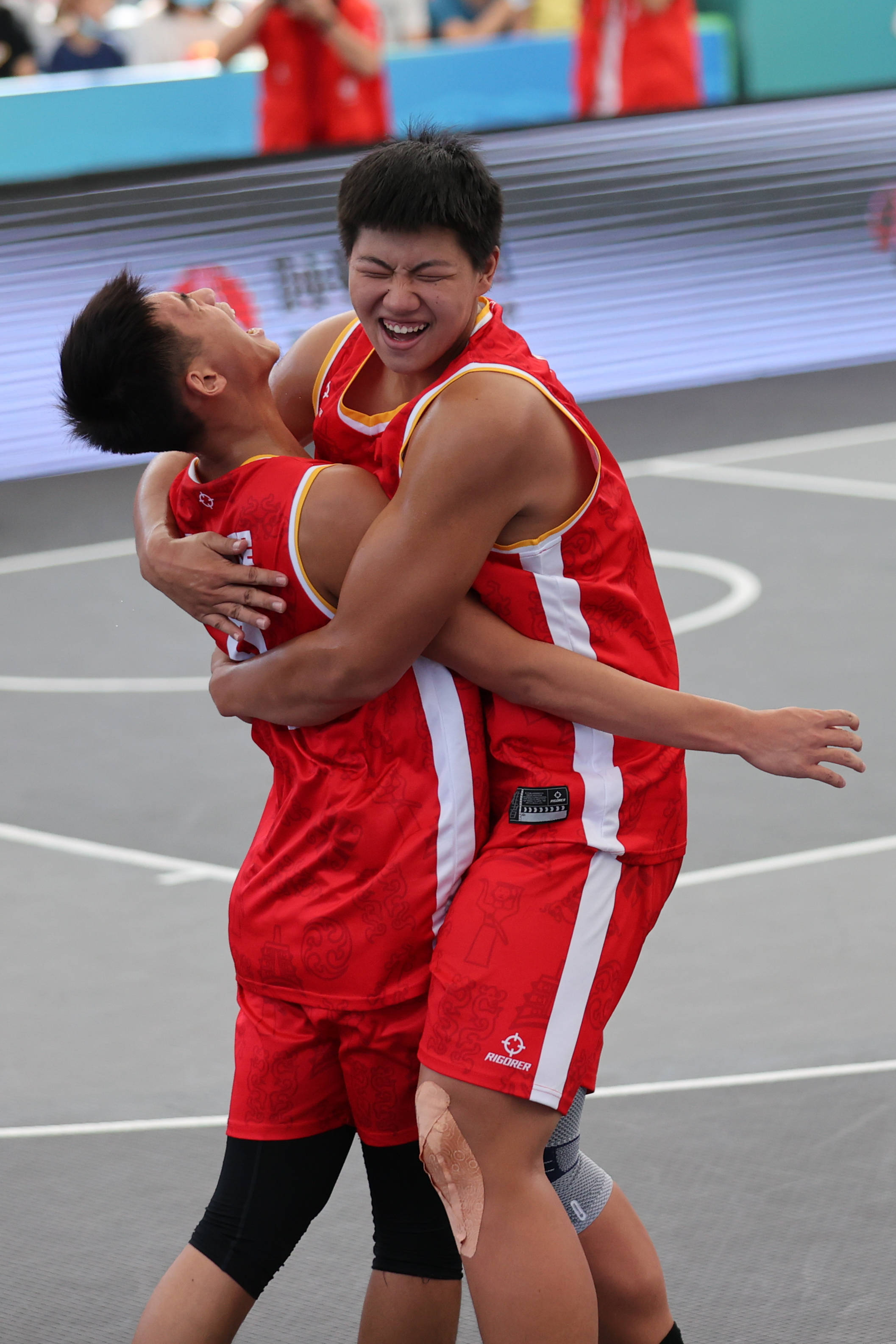 三人篮球——男子19岁以下组半决赛:湖北队胜上海队