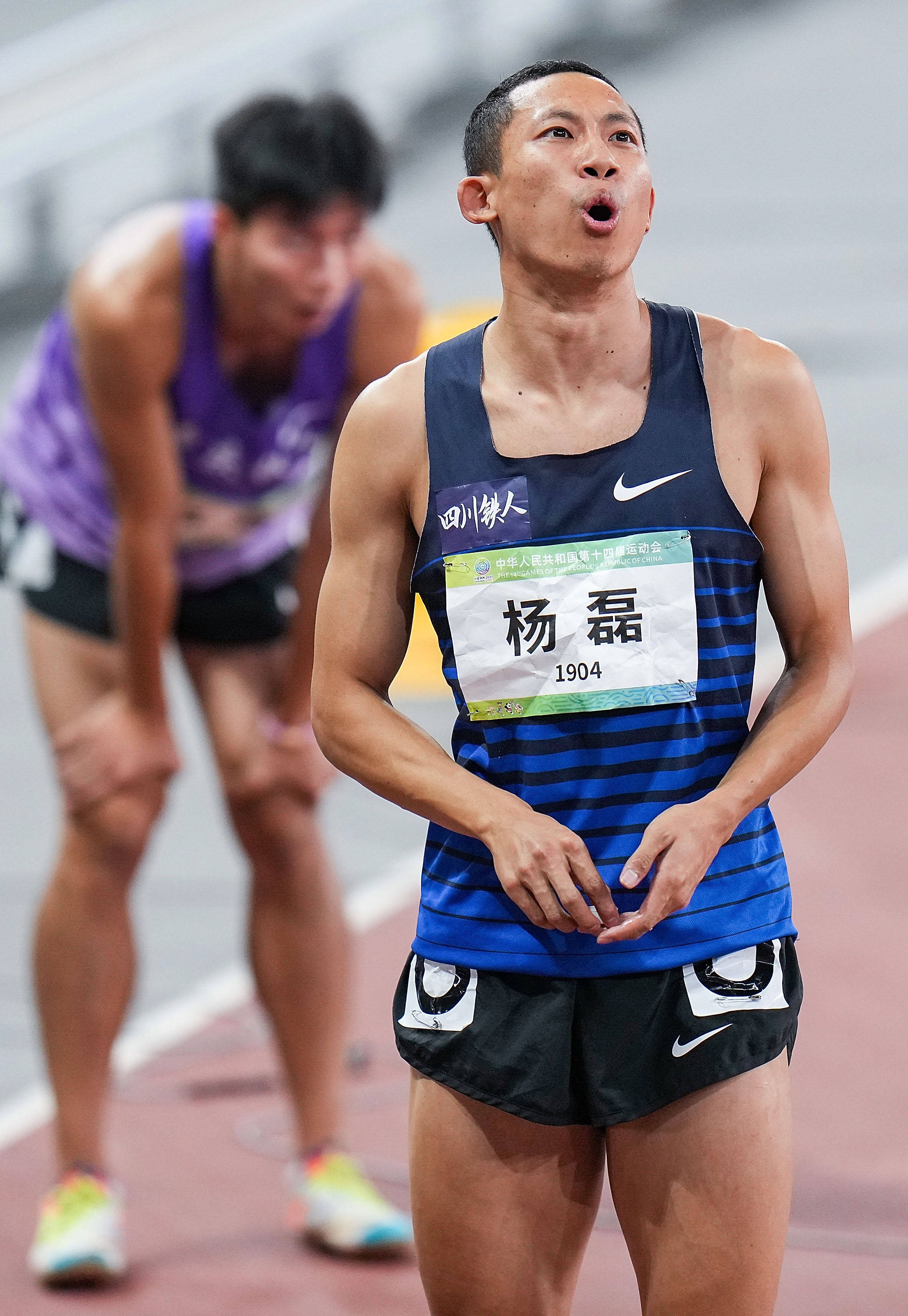 400米中国男子记录图片