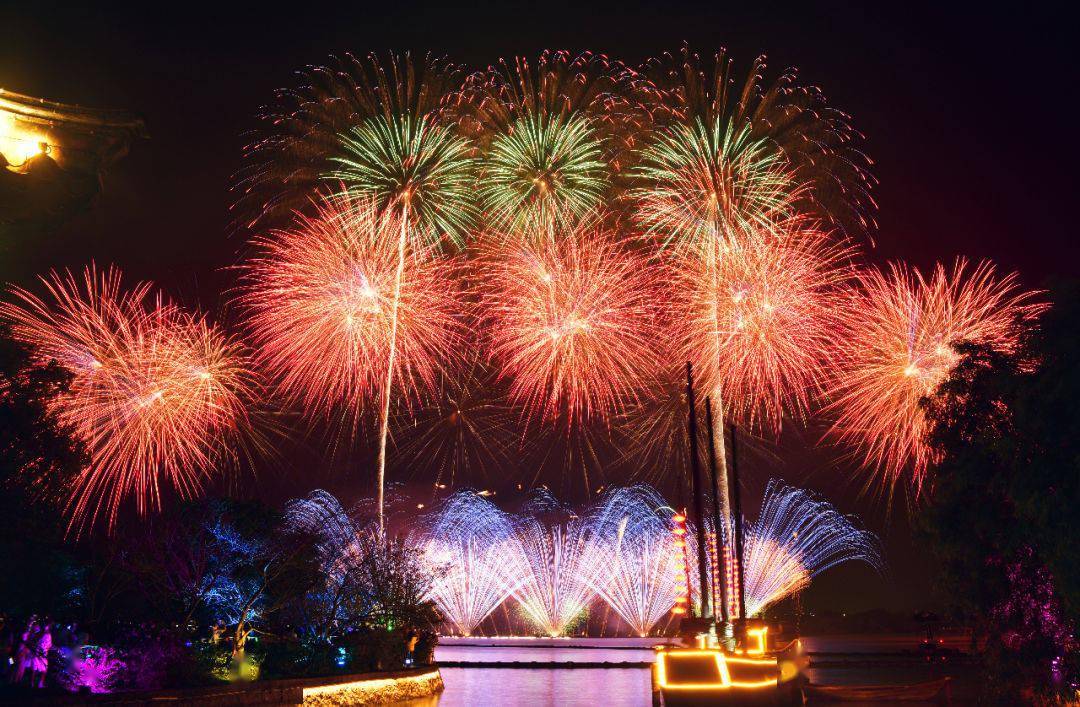 赏味赏景赏烟花,这样的滨湖中秋,大爱了!