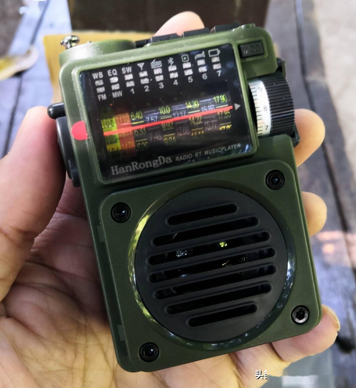 汉荣达700收音机初体验老唐出品必属精品