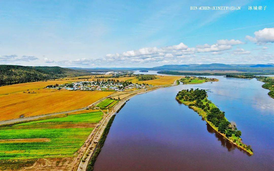 越往北越美神州最北半岛最北草场最北的美丽乡村