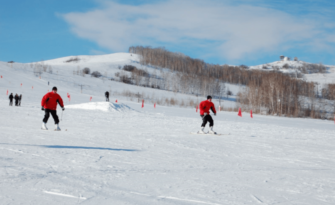 牙克石滑雪场图片图片