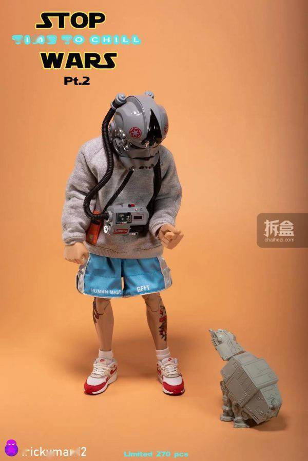 人偶 FIGUREBASE TRICKYMAN12 STOP WARS Pt.2 1/6潮流可动人偶