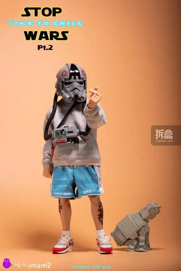 人偶 FIGUREBASE TRICKYMAN12 STOP WARS Pt.2 1/6潮流可动人偶