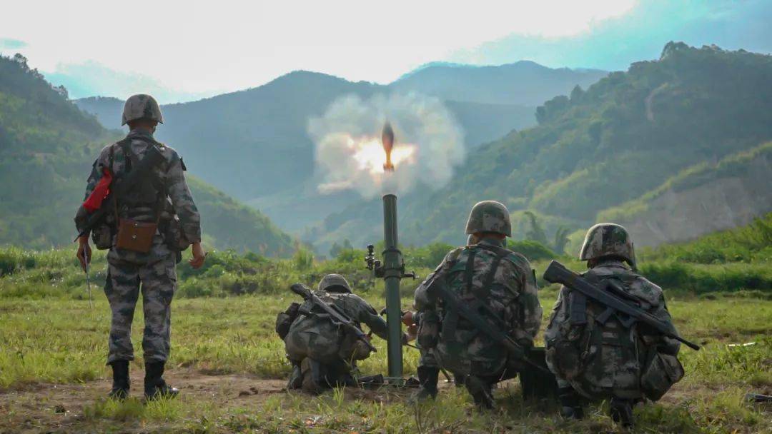 滇西高原迫击炮火力出击
