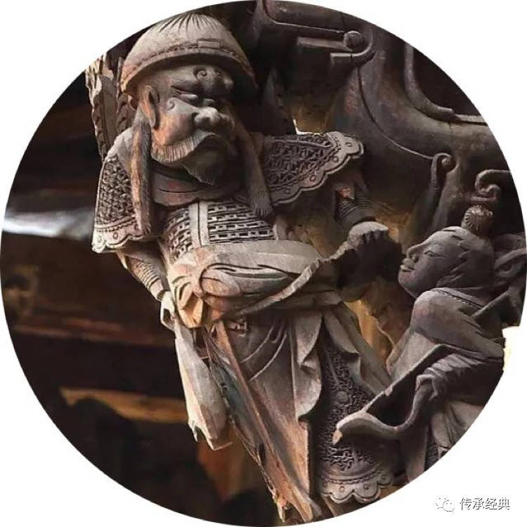 雀替，中国古建筑的神工天巧_梁枋