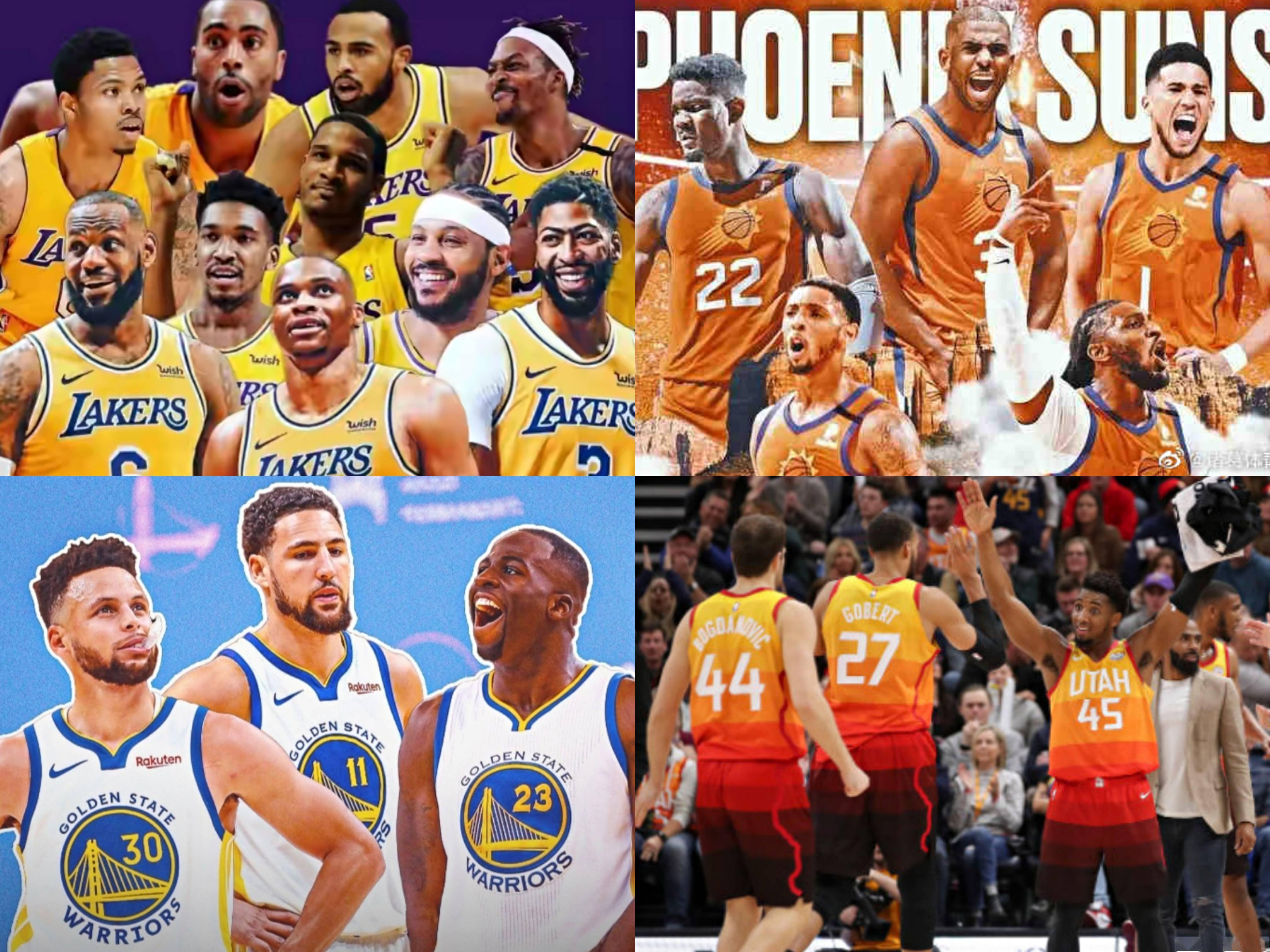 nba群星照片海报图片