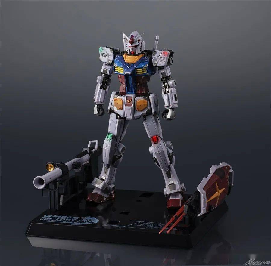 超合金　GUNDAM ‐Night illuminated ver.- Chogokin X Gundam Factory Yokohama RX78F00 Night Illuminated