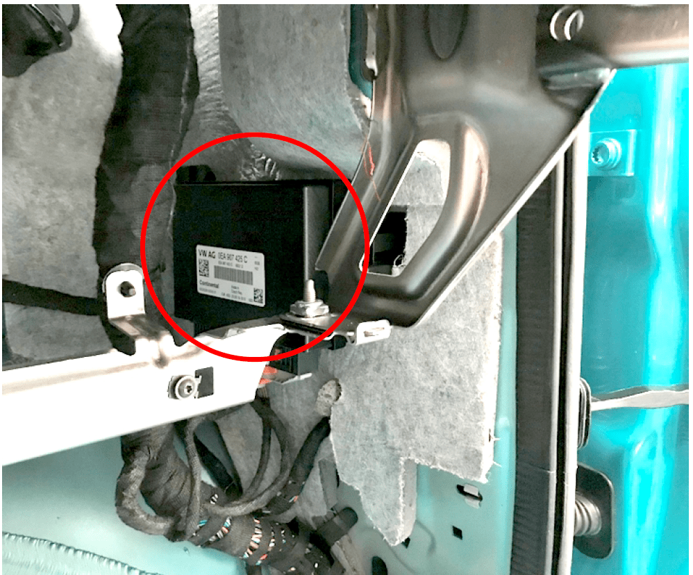 图解大众id4x高压电组件