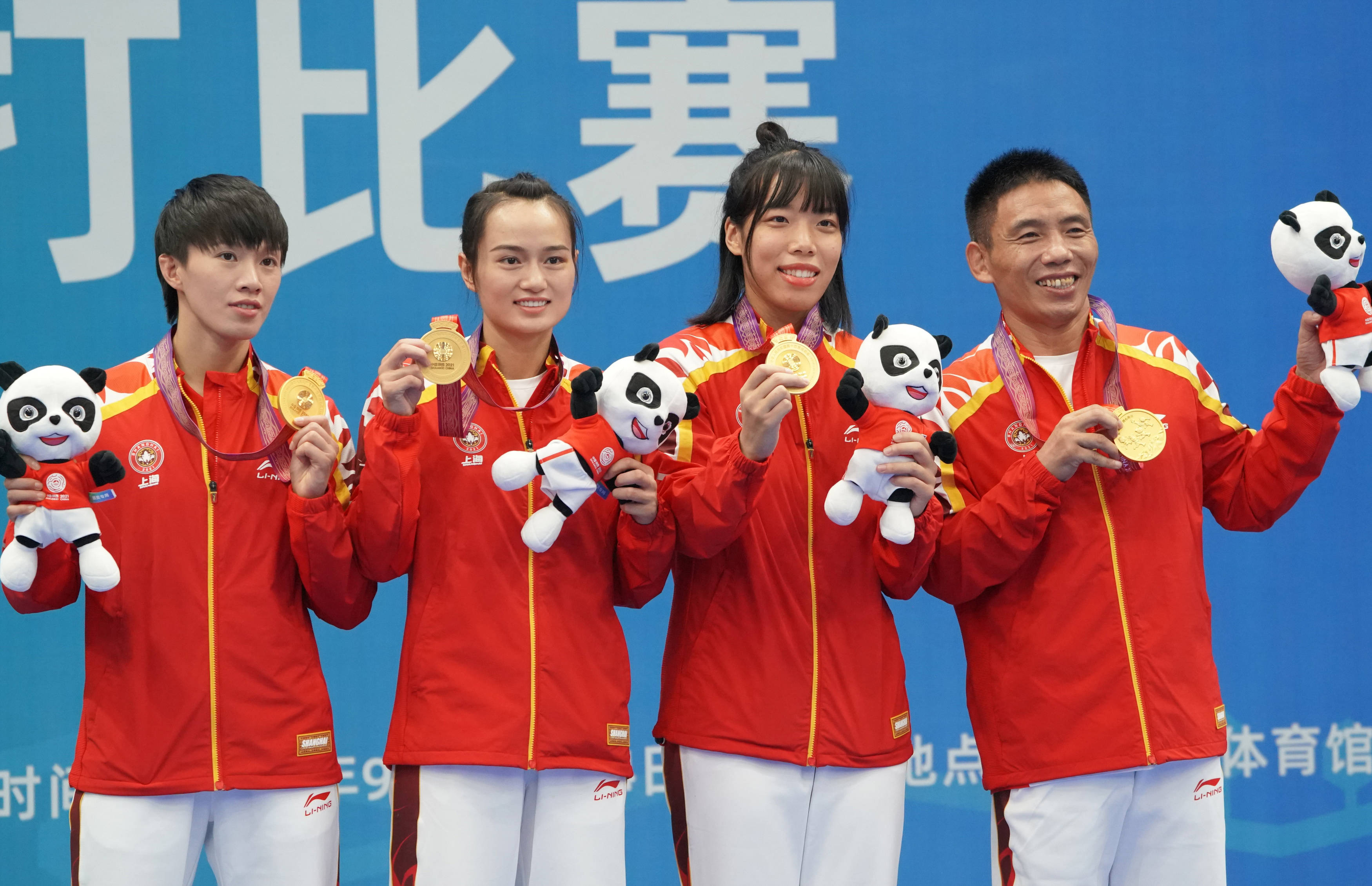 武术散打——女子团体决赛:上海队夺冠