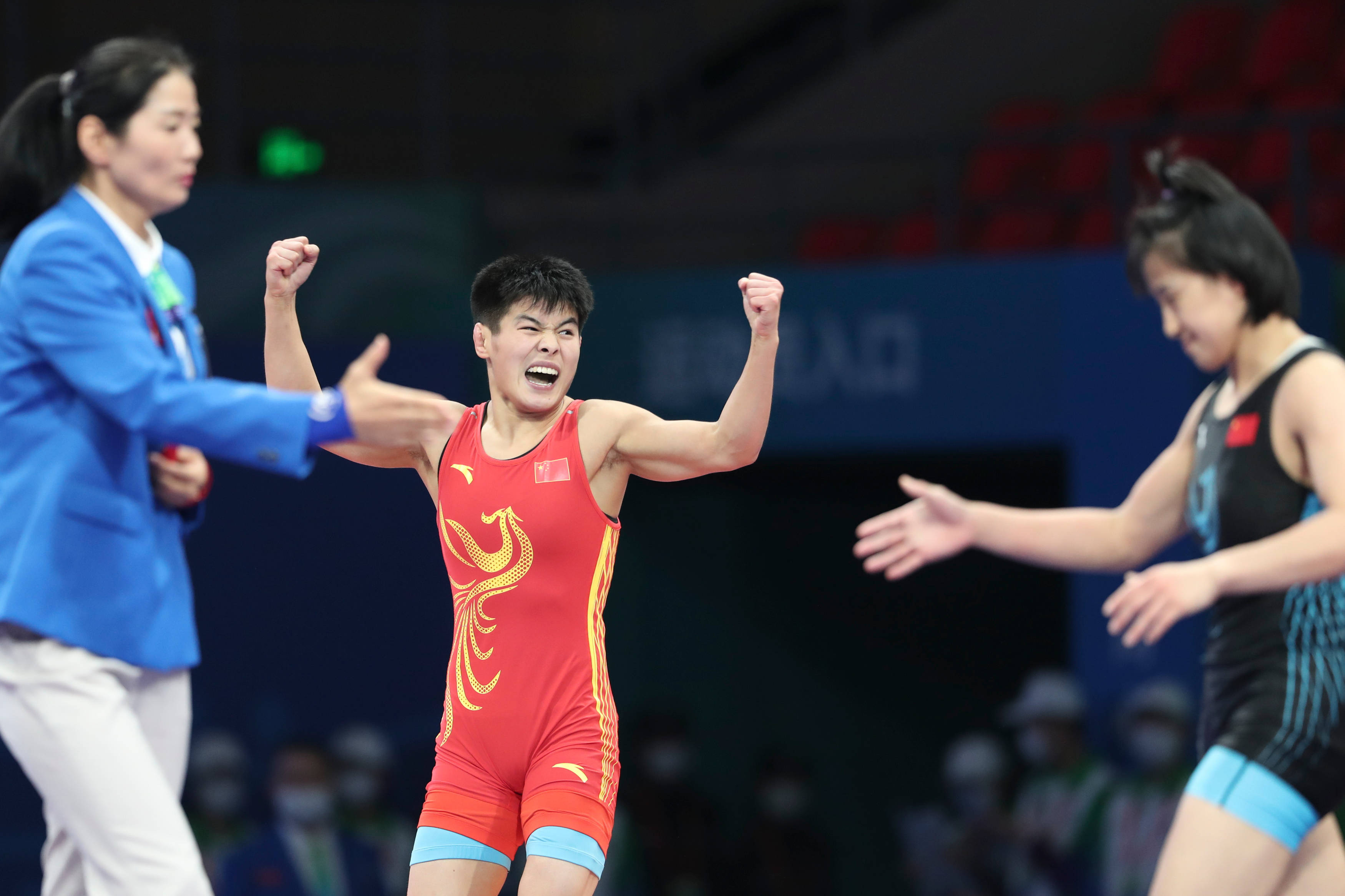 摔跤——女子自由式50公斤级半决赛赛况