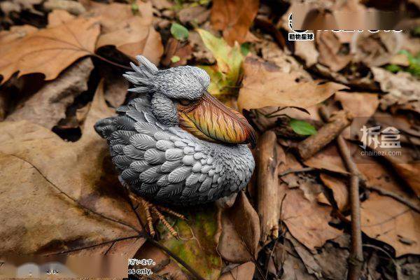 动物星球52toys歇会儿第一弹鲸头鹳仿真动物模型潮玩