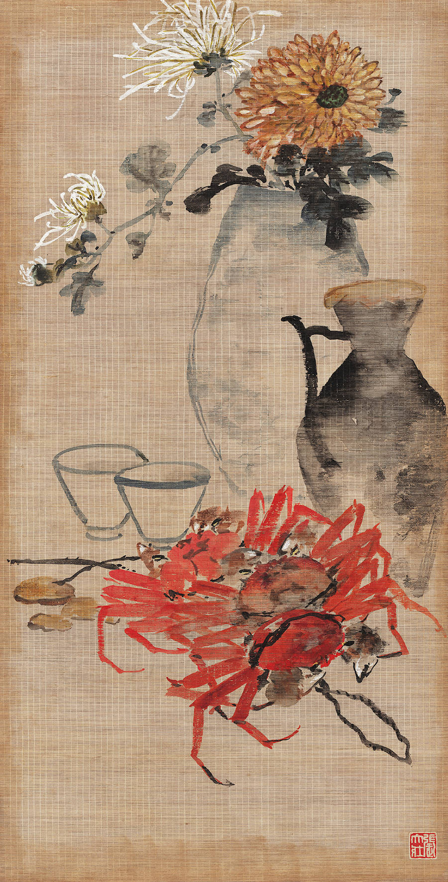 南艺|南艺收藏的近代花鸟名作，李鱓、任薰、张大壮都在其中