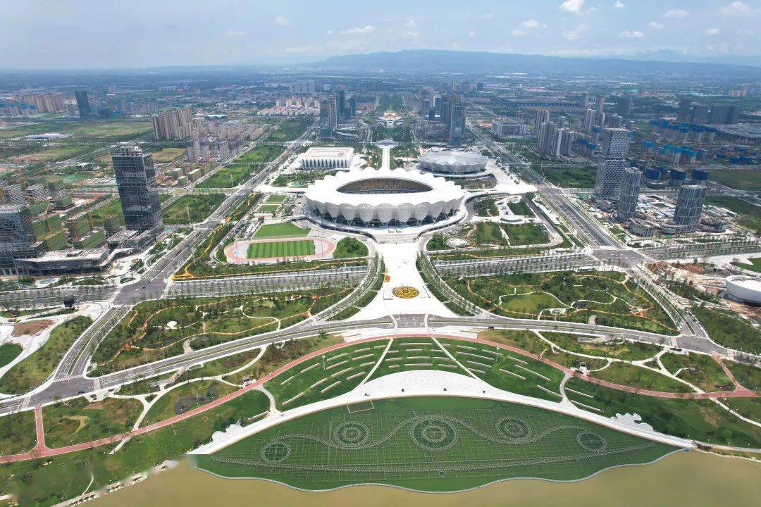 四年巨变西安奥体中心片区7大长安系地标引领东城新崛起