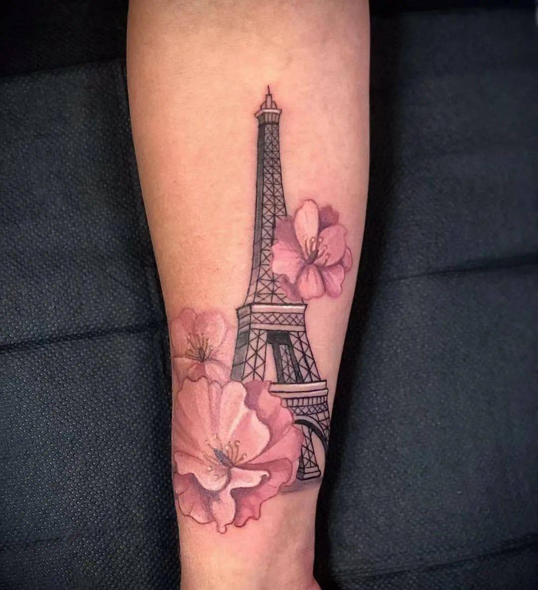 埃菲尔铁塔纹身