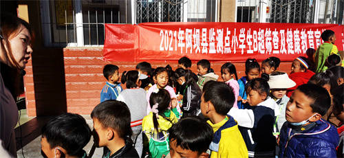 宣传|阿坝县开展小学生包虫病筛查工作