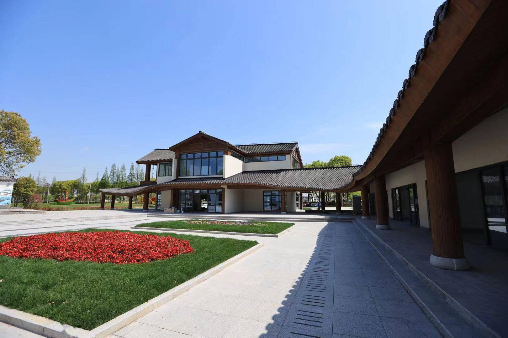 风景如画喜丰收,亭林镇举办"五彩稻田节"暨"亭林人民看亭林"活动