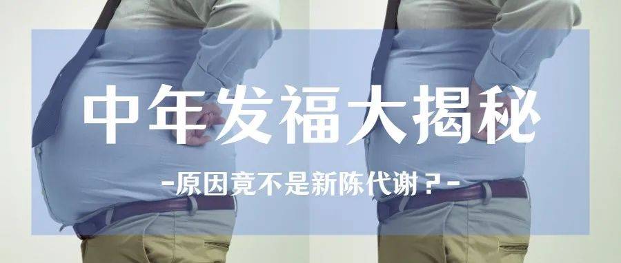 你还以为中年发福是因为代谢下降吗?_生活