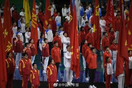 王芝琳|第十四届全运会闭幕式：运动员入场 老将骁勇新人辈出