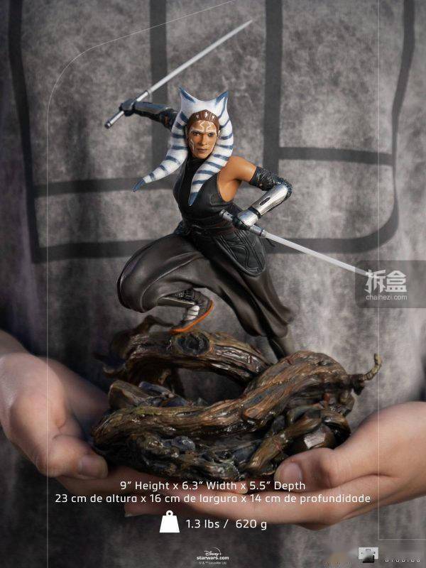 玩具IRON STUDIOS 曼达洛人2 AHSOKA TANO阿索卡塔诺 1/10雕像