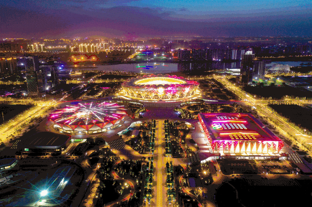第十四届全运会闭幕式场馆"三局造"!_西安