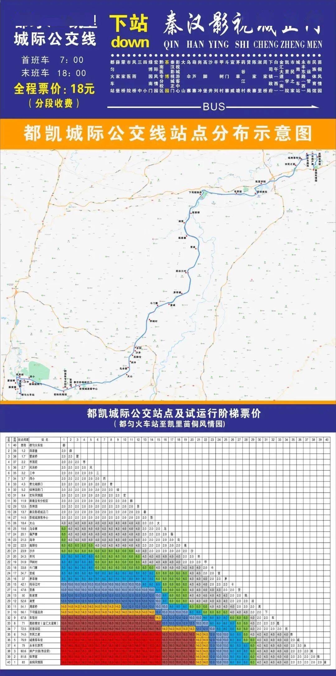 凯都城际公交路线图图片