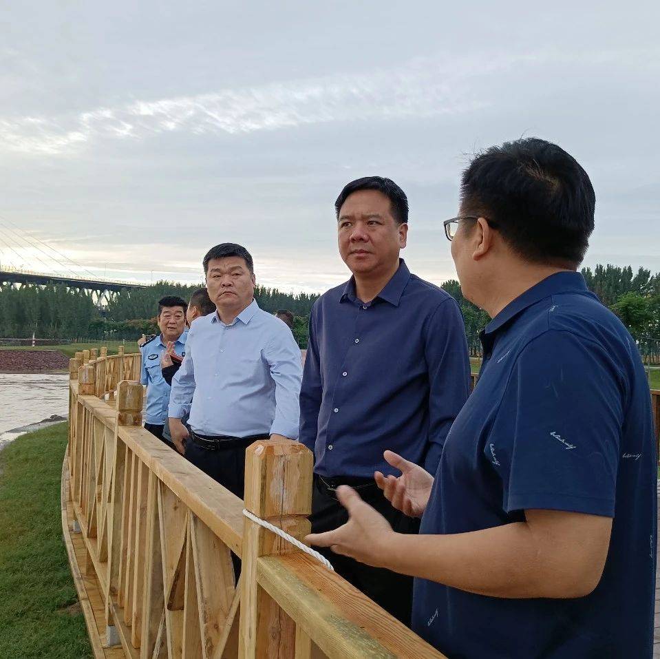 管委会主任王景书带队调研黄河防汛工作_平原