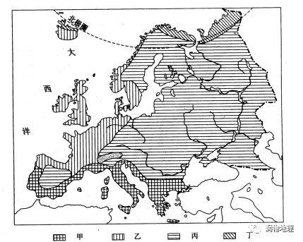 区域地理填图训练欧洲