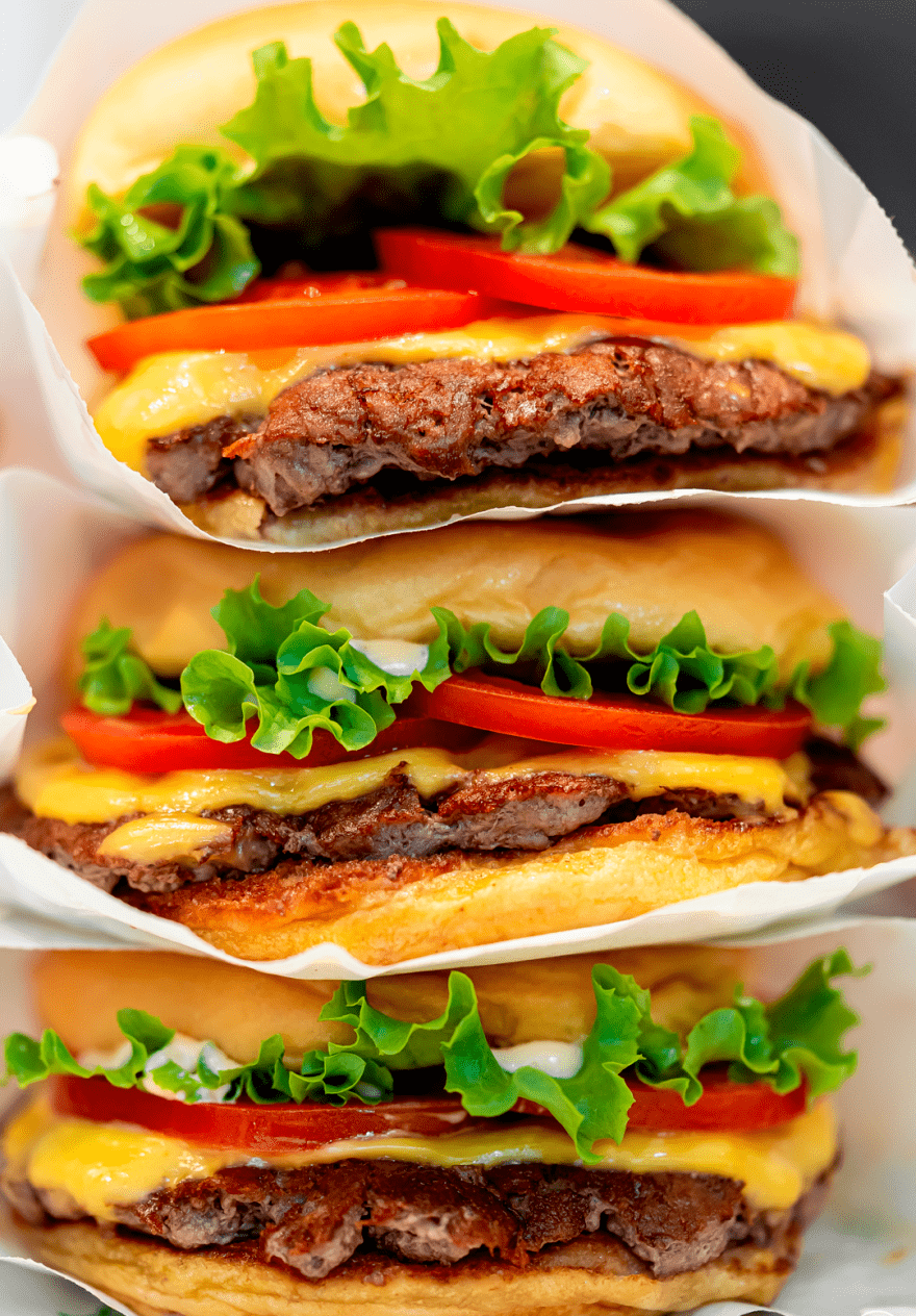 太诱人!菲律宾shake shack限时推出韩式炸鸡汉堡 薯条套餐!_chickn